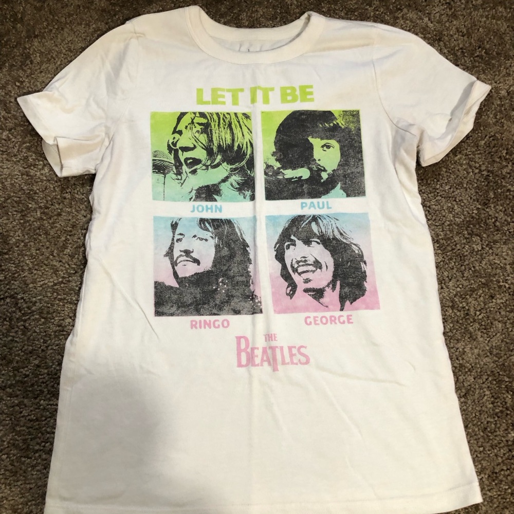 The Beatles 'Let It Be' Graphic T-Shirt